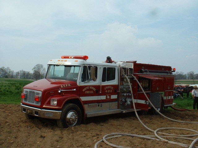 Abandoned house fire, Limeville Road, assisting Atglen...4/15/06